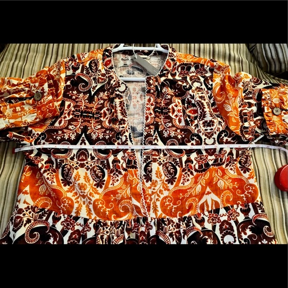 NWT!! ANTHROPOLOGIE ELAYNA MIDI DRESS - Picture 12 of 15